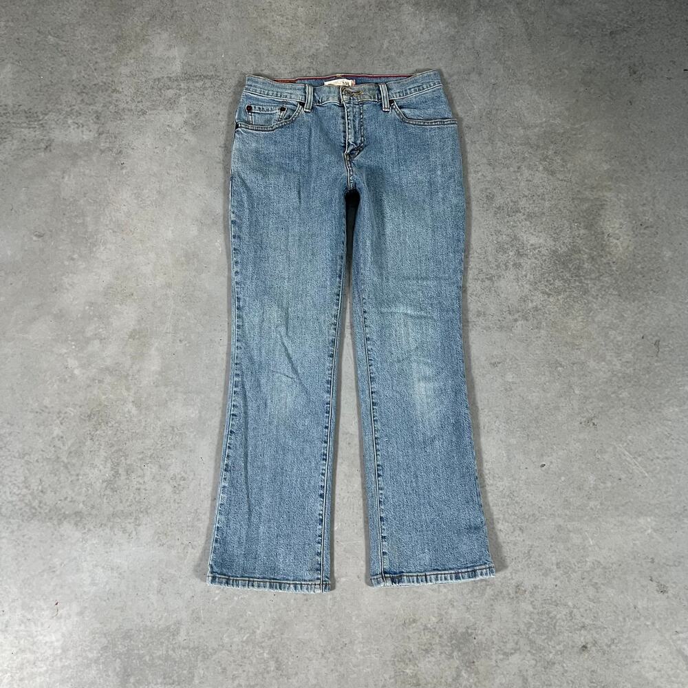Levi's 550 Relaxed Bootcut Mid Rise Women's Size 8 Jeans Flared Light Denim